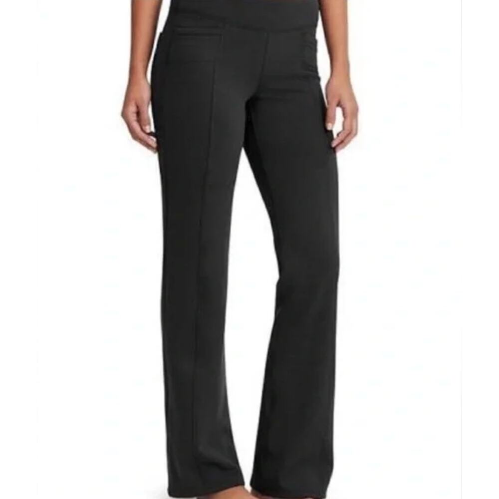 Athleta Tall Tech Metro Classic Yoga Pants Charcoal Gray Size XS Long